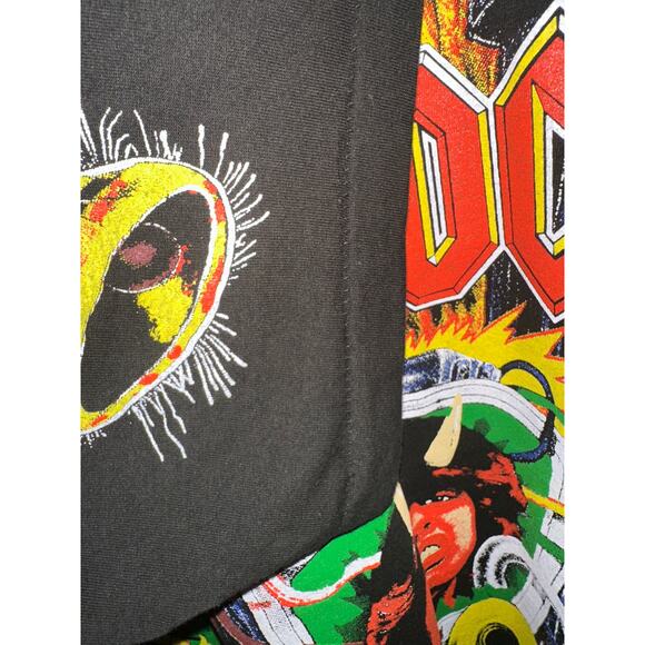 ACDC All Over Print Vintage Reprint Single Stitch T-shirt Giant - Picture 7 of 7